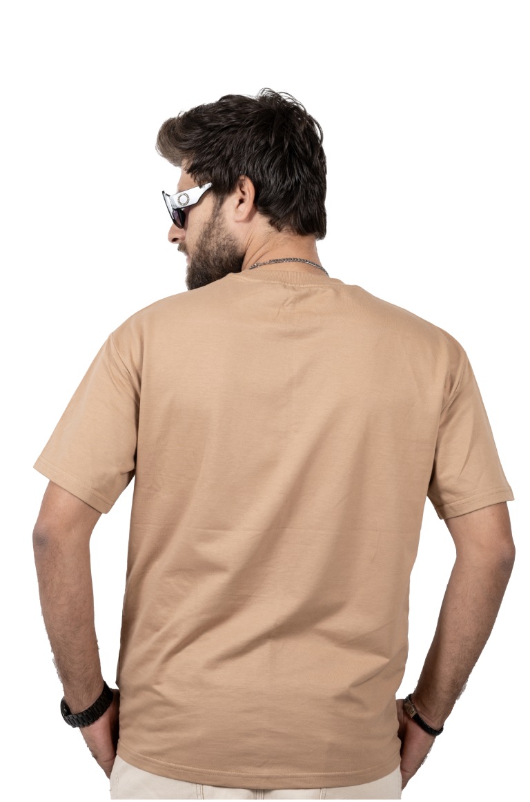 Beige Oversized T-shirt 